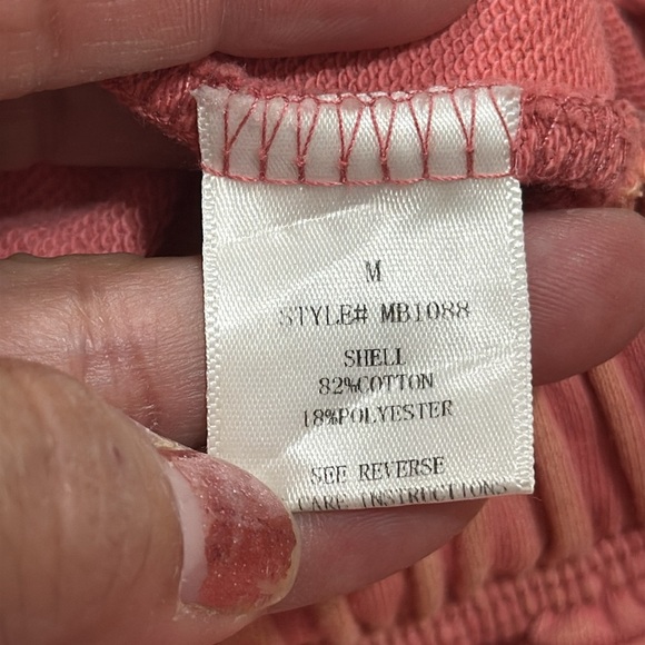 (W2) Oli & Hali mineral wash wide leg joggers, size M - Picture 9 of 13